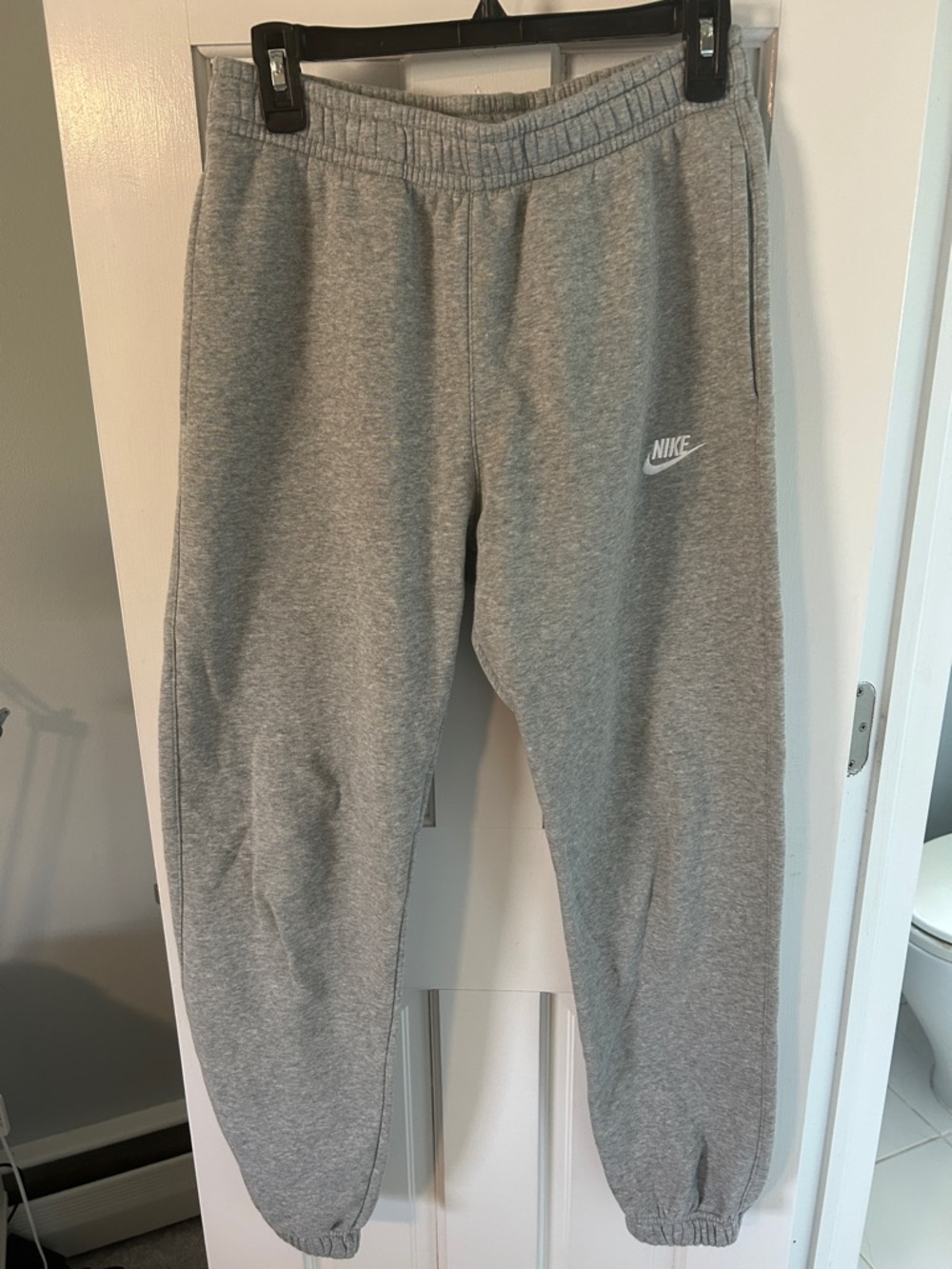 Nike Grey Joggers With Pocket In back